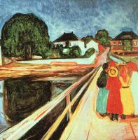 Munch, Edvard - Girls on a Bridge